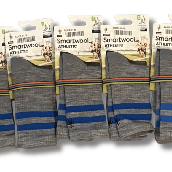 Smartwool Hike Merino Wool Light Cushion Crew Socks Unisex, Size M, Lot Of 5 - Picture 1 of 2